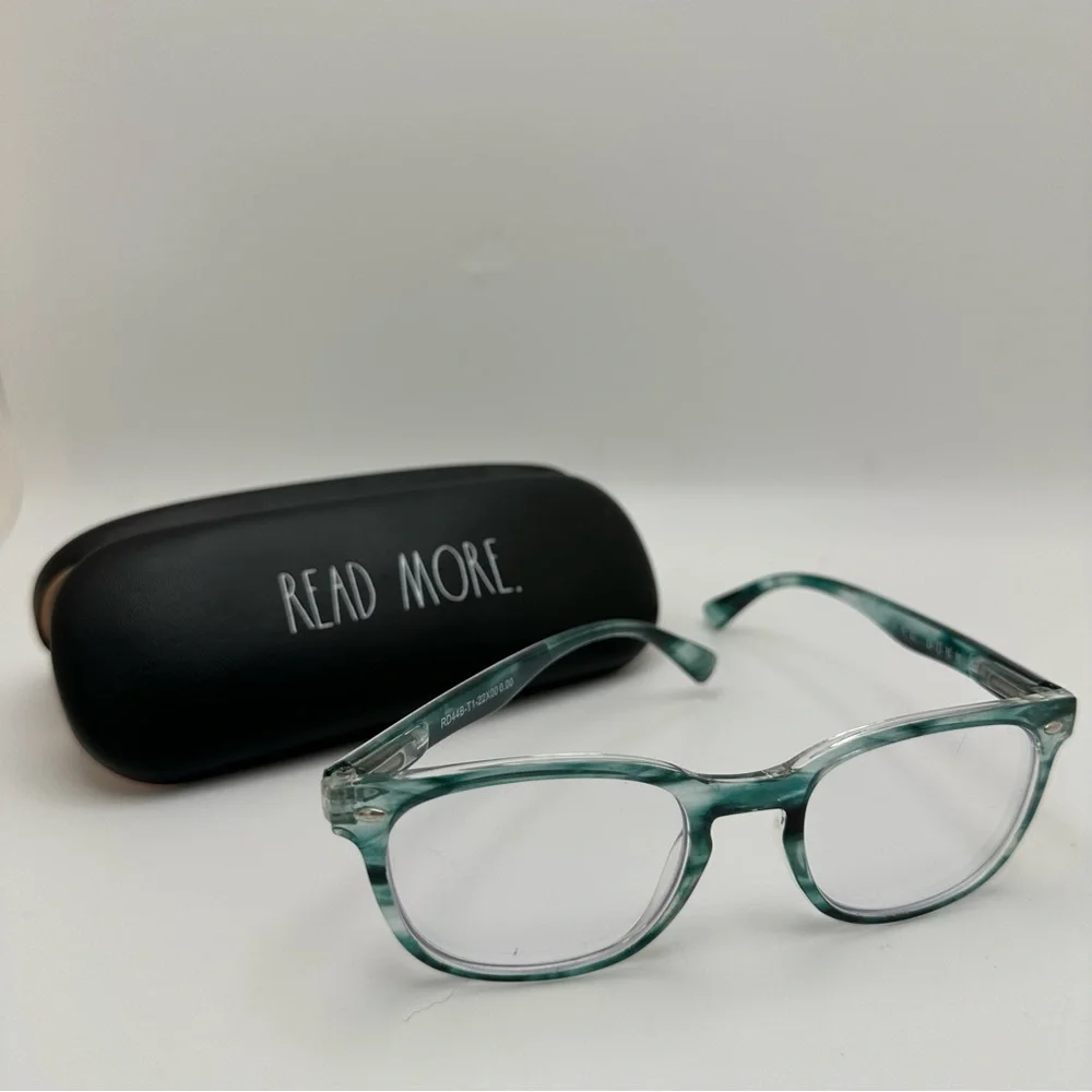 RAE DUNN Green Frames Read More Reading Glasses RD44B-T122X00. 0.00